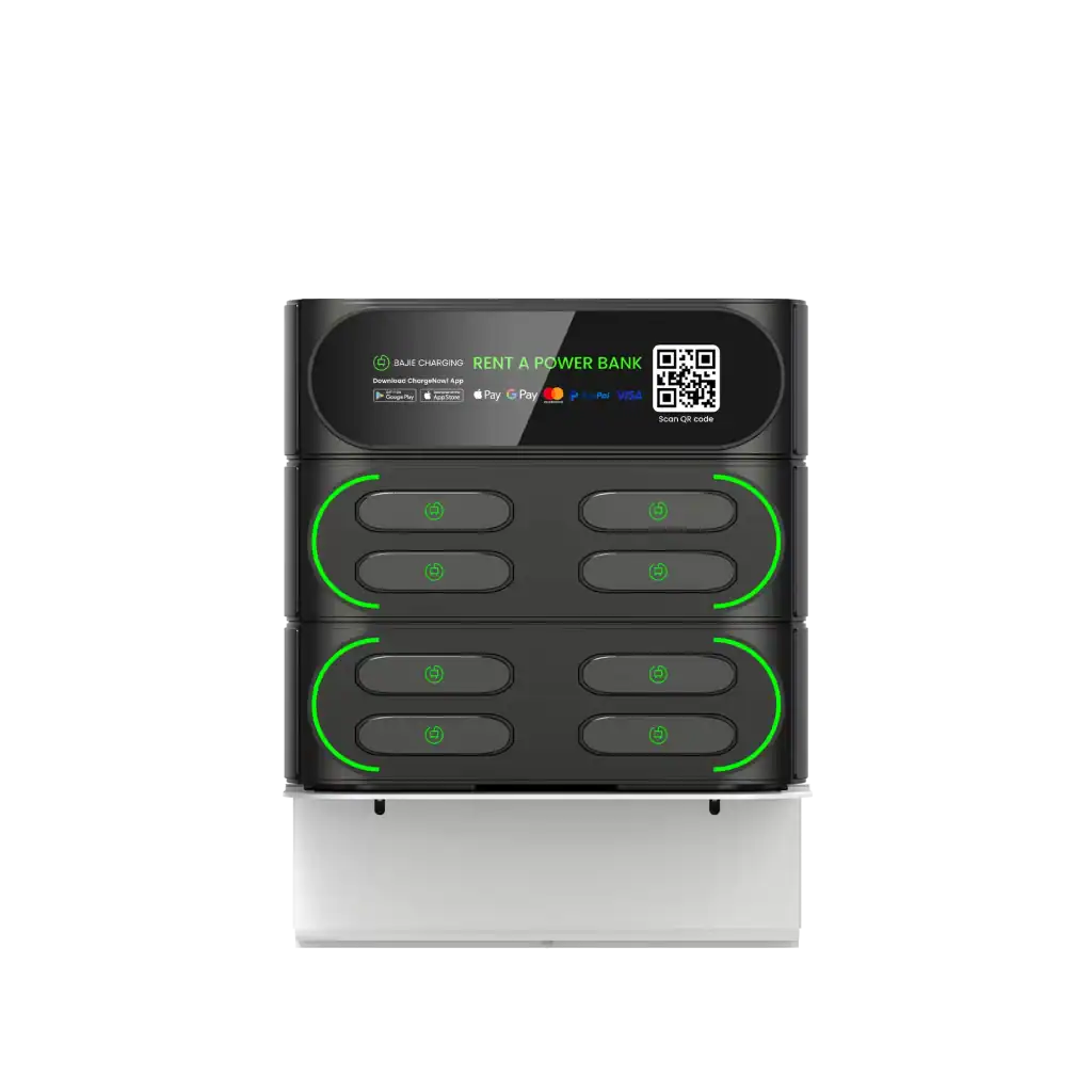 Powerbank Ladestation Wandmontage 8 Slots